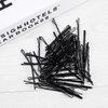 Generic 200 PCS Bobby Pins Black Hair Pins Metal Hair Clips Hair Accessories Decorations with Clear Storage Box for Women and Girls by JCYL (Black, 2.16 inch)