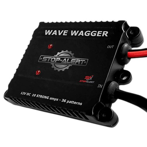New Wig Wag 36 Pattern Wave Wagger - Headlights Module 10 AMPS Electronic Alternating Heavy Duty Flasher Kit Relay for Emergency Trucks Police Cars & Ambulance - LED and Other Lights 12V