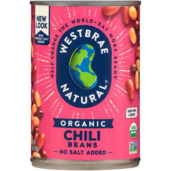 Westbrae Natural, Vegetarian Organic, Chili Beans, 15 oz