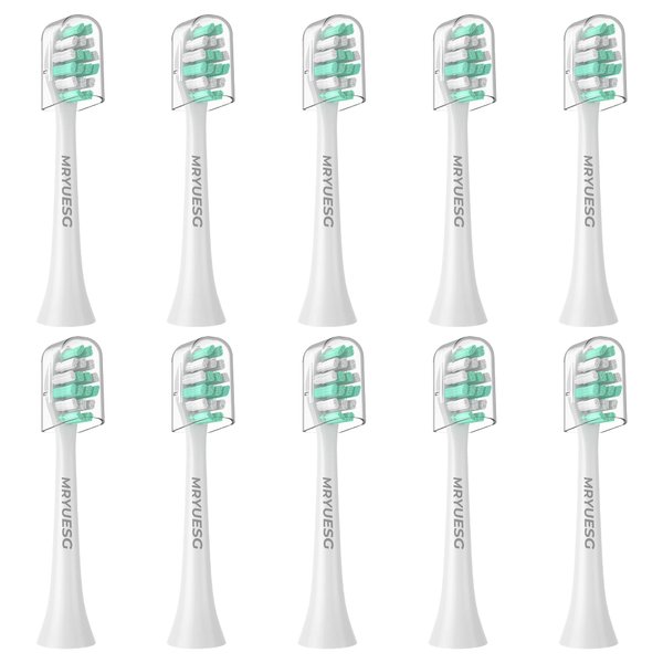 MRYUESG Toothbrush Replacement Heads Compatible with Philips Sonicare, 10 Pack, MRYUESG Electric Brush Head for Phillips C2 4100 Plaque Control
