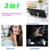 Finger Ring Holder Stand Car Air Vent Mount Compatible with Google Pixel 9/Pixel 9 Pro, 3-in-1 Kickstand Swivel Zinc Alloy