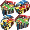 40 PCS superhero Theme Party Supplies - Perfect for Birthdays Party and More Party