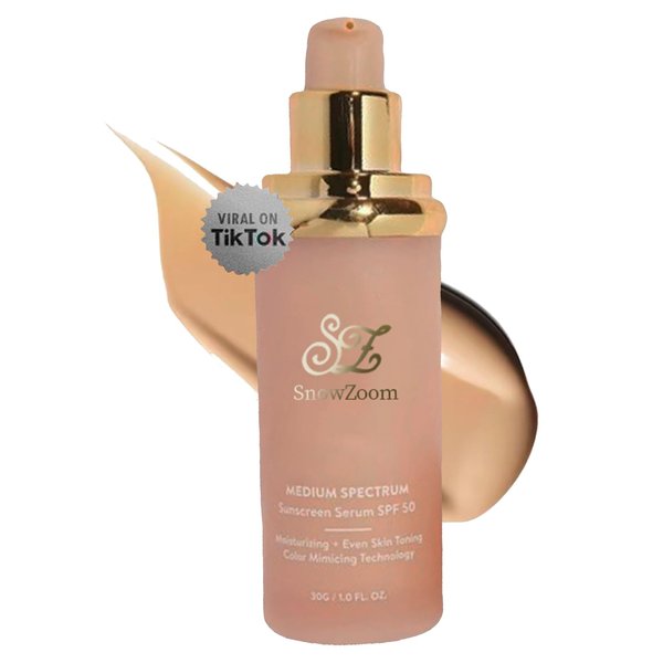4 in 1 foundation Liquid- Hydrating Medium full coverage concealer with SPF 50+ Inspired -Longwearing & Waterproof-korean makeup 1oz(30ml)