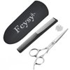 Fcysy Professional Hair Cutting Scissors Hair Shears, 6 Inches Hair Scissors Barber Shears Haircutting Kit, Haircut Scissors Bang Trimming Scissors Hairdresser Salon Hair Cutting Shears for Women Men