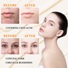 WENJLYJ Skin Tone Adjusting CC Cream,Colour Correcting Self Adjusting for Mature Skin Full-Coverage CC Cream Tinted Moisturizing Foundation,Pre-makeup Primer Skin Concealer Brightening Skin Tone(Ivory)