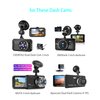 Glucrean Dash Cam Mount Compatible with CHORTAU/OldShark/NIUTA/Apexcam dashcam, Suction Cup Mount Easy to Install and Use, Strong Suction Power Hight Durability and Removeable 2 Pcs