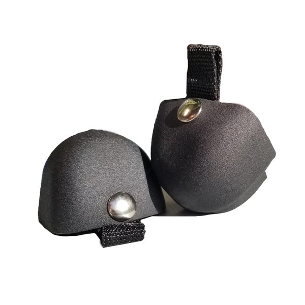 Sure Grip Toe Jammers Protective Roller Skate Toe Caps | Made with The Rubber Material | Sold in Pairs - Extend The Life of Skates with Toe Caps, Made in USA