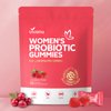 VivoNu Vaginal Probiotics for Women, Feminine Balance pH Gummies for Healthy Odor, Yeast Balance & Flora + Vitamin C for Immune Support -60 Cranberry Gummies