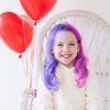 MSDADA Hair Chalk for Girls Kids-New Hair Chalk Comb Temporary Bright Washable Hair Color Dye-4 5 6 7 8 9 10 Year Old Girl Gifts Toys for Christmas,Halloween Cosplay Birthday-5 Pcs Pink+5 Pcs Purple