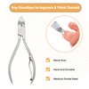 Stellmacher Toenail Clippers Professional Nail Clippers for Thick and Ingrown Nails Precision Toenail Clipper for Seniors German Grade Stainless Steel Nail Cutter for Men Women and Seniors (1Pc)