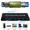 4K HDMI Switch 5 in 1 Out, 5 Port HDMI Switcher Selector Box with IR Remote Control & Auto Switch, Support 4K@30Hz, HDR, HDMI 1.4, HDCP, 3D, 1080P for HDTV PS3 PS4 Xbox Projector Blu-ray Player