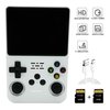 Retrotech R36S Handheld Video Game Console with Build-in 15000 Games (White)