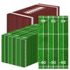 Football Napkins, 50pcs Football Party Napkins Tailgate Party Decorations Paper Napkins Disposable Football Napkins for Parties Game Day Football Themed Birthday Decorations