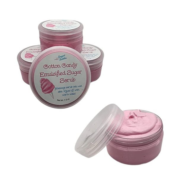Cotton Candy Emulsified Sugar Scrub
