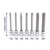 Extra Long Torx Star Bit Socket Set 7 Piece T25-T60 CR-V "3/8" Drive 110mm(Torx)