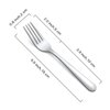 36-Piece Salad Forks Set, Funnydin 5.9" Inches Stainless Steel Forks Silverware, Durable Dessert Forks Set, Cost-effective Small Forks for Home, Kitchen, Restaurant - Mirror Polished, Dishwasher Safe