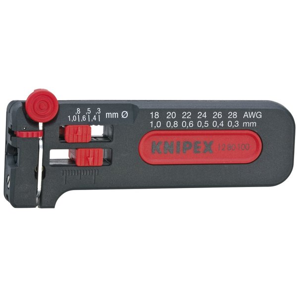 KNIPEX Mini Wire Stripper 18-28 AWG