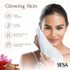 SESA 8% Kumkumadi Chandanam Face Wash Glowing Skin Cleanses without Drying For Men & Women All Skin Types Dermatologically Tested, 100 ml or 3.4 oz