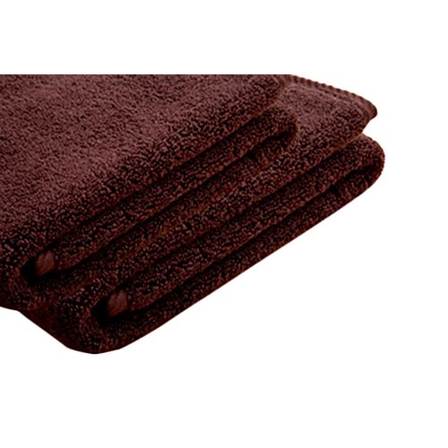 THIRSTY Towels Presidential Hand Towels - Set of 2, 100% Non-GMO Turkish Cotton, Ultra Plush 700 GSM, Super Absorbent & Soft Towels, Bathroom or Kitchen Use | (Coffee-16X28)