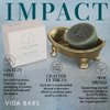 VIDA BARS All-in-One Leave In Conditioner Bar for Curly Hair | All Natural Moisturizing Solid Conditioner | Color Safe, Vegan, Sulfate Free, Paraben Free, Handmade in the USA (Blue Tansy Flower Scent)