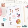 Aesthetic Stickers 200PCS VSCO Stickers Aesthetic, Vinyl Cute Stickers Asthetic Stickers for Journaling,Water Bottle Sticker Pack for Teens Girls Kids