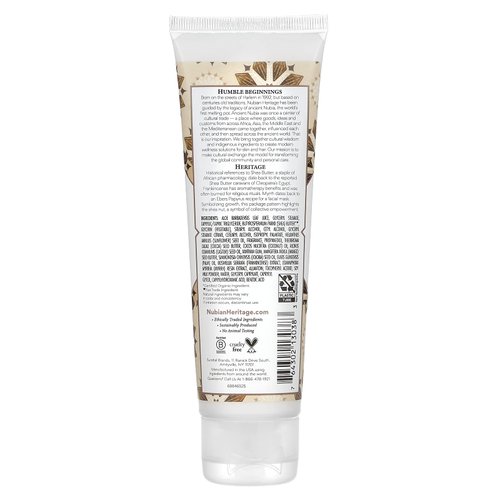 Nubian Heritage Hand Cream, Raw Shea Butter, 4 fl oz (118 ml)