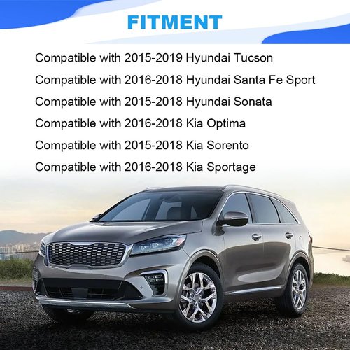 WMPHE Engine Intake Manifold Runner Control Motor Replacement for 911-923 28323-2GGA1 Compatible with Kia Sorento Optima K5 Sportage Hyundai Santa Fe Tucson ix35 Sonata ix45 2015 2016 2017 2018 2019