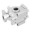 Aluminum Alloy RC Car Front Gearbox,Gear Box for Losi Baja Rey 1/10 RC Car (Silver)