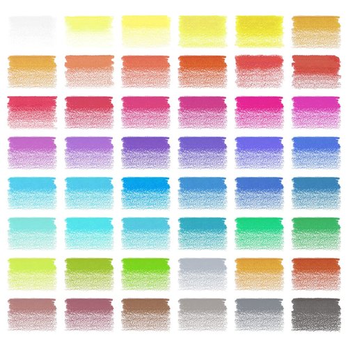 ARTEZA 48 Colored Pencils for Kids, Pre-Sharpened, Triangle Pencils for Kids, Erasable Kids Pencils for Drawing