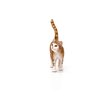 Schleich Farm World, Realistic Cute Cat Toys for Boys and Girls, Orange and White Tabby Cat Toy, Ages 3+