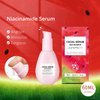 2Pcs Watermelon Niacinamide Face Moisturize Serum,Lightweight Facial Glow Serum & Priming Liquid Highlighter.(120ML)