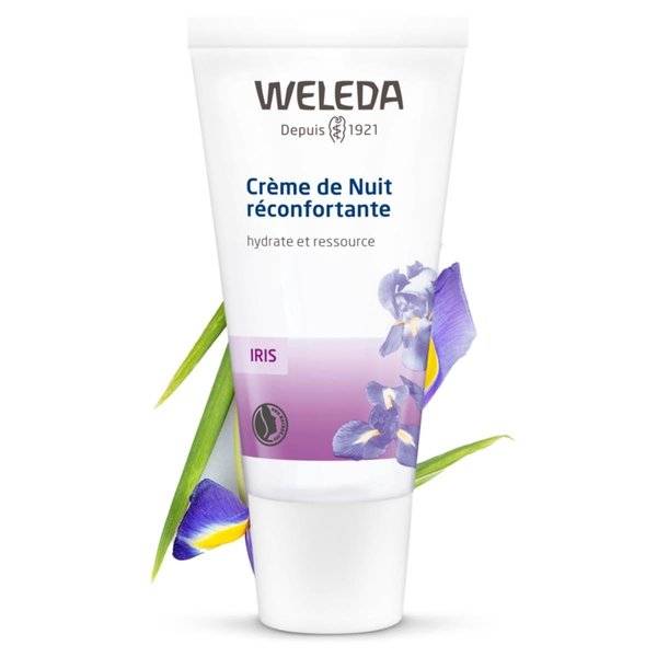 Skin Care-Iris Hydrating Night Cream Weleda 1 oz Cream
