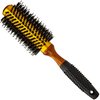 Medium Round Blow Dry Brush - Boar Bristle, Thermal Ceramic Barrel, Professional Anti-Static Roller Hair Brush for Styling and Blow Drying - 14 Row, For Medium to Long Hair - By Cantor