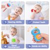 Qizebaby 21PCS Baby Rattles Toys Set, Baby Toys 3-6 Months, Infant Grab and Shake Rattle, Sensory Teether, Music Learning Toys for 3 4 5 6 7 8 9 10 11 12 Month 1 Year Old Toys for Newborn Boys Girls