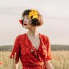 5Pcs Colorful Artificial Flower Hair Clip, Bohemian Flower Hairpin Hawaiian Hibiscus Plumeria Hairpin for Seaside Holiday,Clips and Barrettes,Hair Accessories,Bridal Hair Accessories Headwear