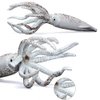 Gemini&Genius Squid Toy for Kids - Marine Animal Ocean World Toy Figure - 6 Inches Length-Sea Animal Action Figure Toy for Kids