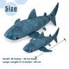 FRANKIEZHOU Simulation Giant Whale Shark Plush,Stuffed Animal,Plush Toy,Soft Toy,Stuffed Toy,Cuddly Toys,Gifts for Kids,20 Inches