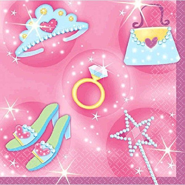 Beverage Napkins | Princess Collection | Party Accessory