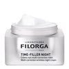 Filorga Time-Filler Night Wrinkle Correction Face Cream, Anti Aging Skin Treatment Made With Hyaluronic Acid and Peptides to Visibly Reduce Fine Lines, Dehydration, and Deep Set Wrinkles, 1.69 fl.oz