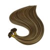 Full Shine Prebonded Hair Extensions Color 4P27 Ktip Human Hair Extensions 20 Inch Ktip Fusion Hair Extensions Human Hair 50 Gram Straight Hair Extensions Real Human Hair for Women Real Remy Hair