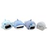 CLEVER IDIOTS INC SAMEZU: Sleeping Shark Plush - Shark Stuffed Animal - Cute, Collectable- Ultra-Soft Polyester Fabric - 4.7 inch (Yummy)