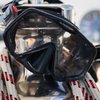 ATOMIC AQUATICS Frameless 2 Scuba Diving Mask with Compact Travel Case | Durable Ultra-Clear Swimming Mask for Snorkeling & Scuba Diving, Medium, Black