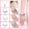 Soleebee Charm Bracelet Making Kit, Unicorn Mermaid Jewelry Making Supplies Beads DIY Art Craft Set Jewelry Making Kit for Girls Teens Age 6-12