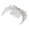 Lux Bridal Lux Accessories Crystal Rhinestone Firework Hair Comb