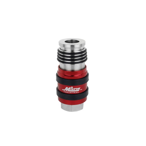 Milton s-1758: 3/8" Safety Exhaust Coupler, 3/8" Fnpt