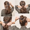 ACO-UINT 8 Pack Black Hair Clips for Styling Sectioning, Alligator Hair Clips Salon Hair Clips Alligator Clips for Hair, Flat Claw Clips Hair Styling Clips Hair Accessories for Women