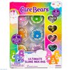 Care Bears Ultimate Slime Mix-Ins, 6-Pack Scented Slimes, Includes Cloud Slime & Glitter Slime, Party Favors for Kids 8-12, Slime for Kids, Slime Party Favors, Slime Kit for Girls Ages 8-12
