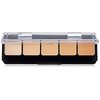 Graftobian HD Glamour Creme Foundation Palette, Cool #1