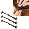 3 Pcs Face Lift Tape Band,Reusable Portable Adjustable Elastic Face Stretching Strap with Clips For Women Beauty