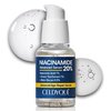 CELDYQUE Niacinamide Advanced 20% Face Vegan Serum w/Vitamin B3 Green Tea Beta-Glucan Damask Rose 63% No-Scent Even Skin Tone Minimize Pores Plump Fine Lines